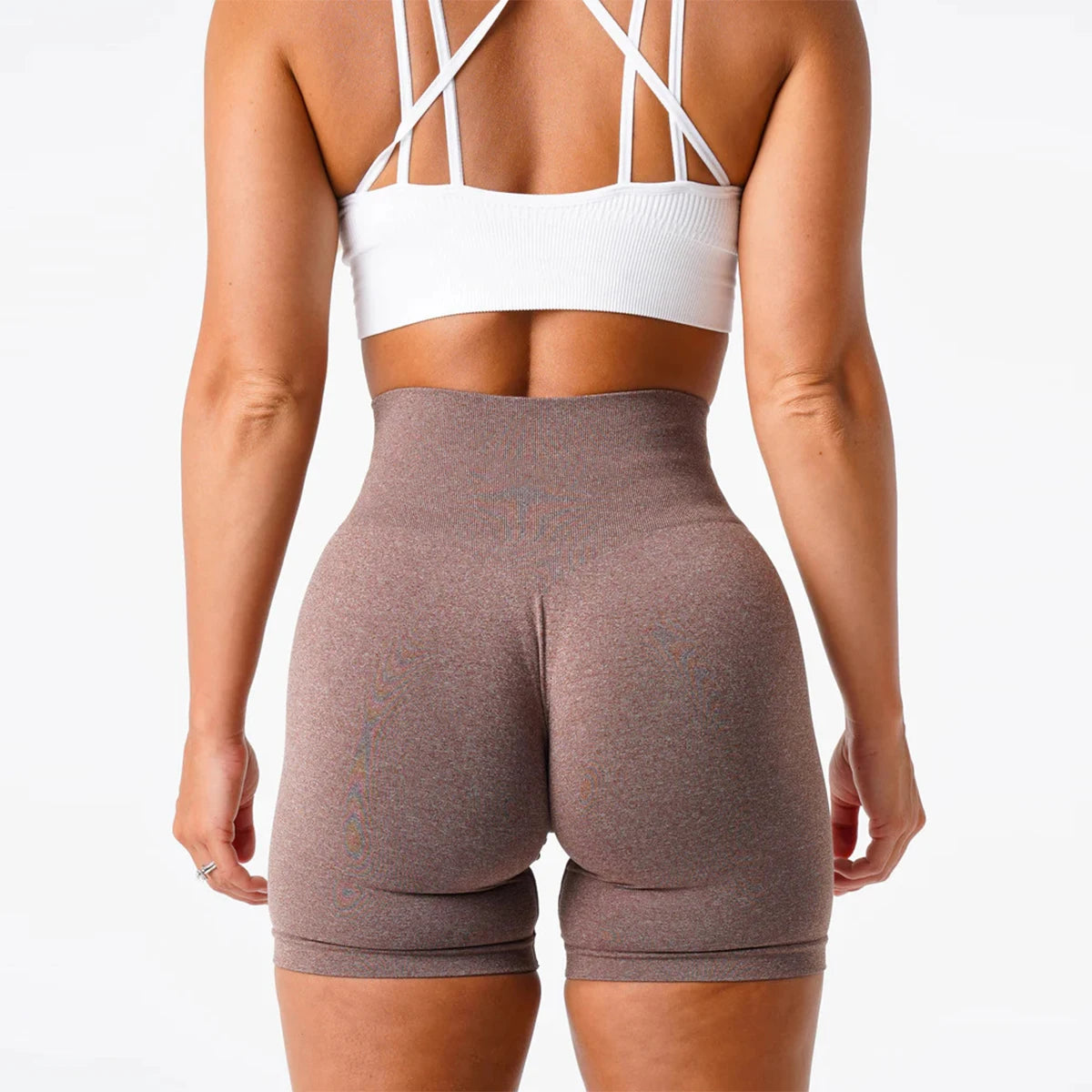 TKITK Pro Spandex Shorts Woman Fitness Elastic nv navigation Sports Running Yoga pants tight pants cycling shark pants
