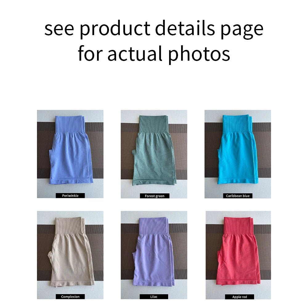 TKITK Pro Spandex Shorts Woman Fitness Elastic nv navigation Sports Running Yoga pants tight pants cycling shark pants