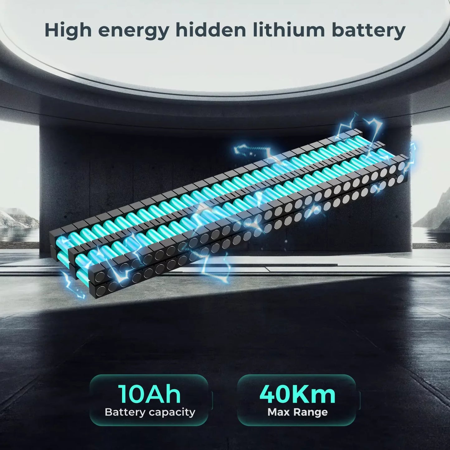 iScooter i9 Max Patinete Eléctrico  – 35 km/h, 10 Ah, Neumáticos Panal de Abeja