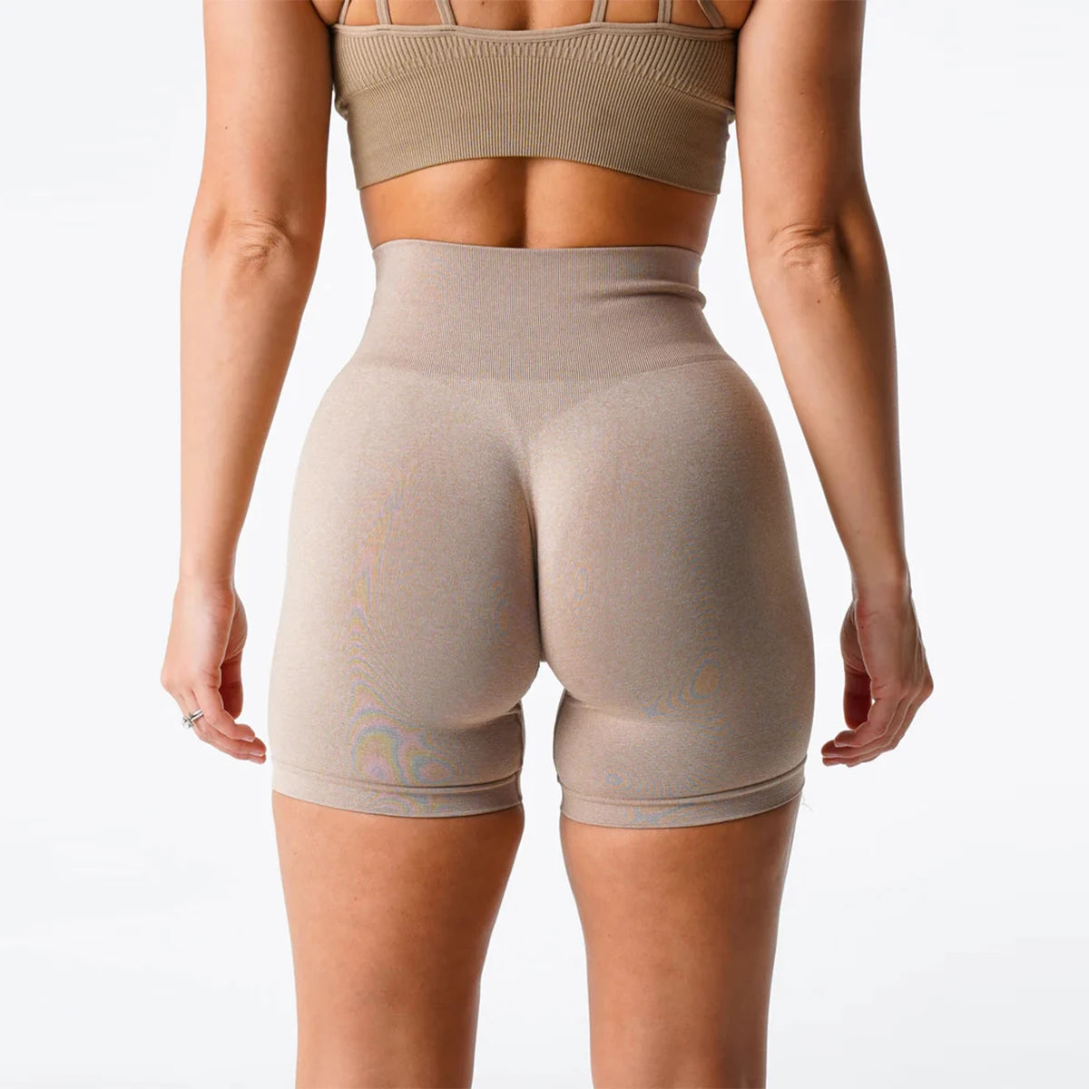 TKITK Pro Spandex Shorts Woman Fitness Elastic nv navigation Sports Running Yoga pants  tight pants cycling shark pants