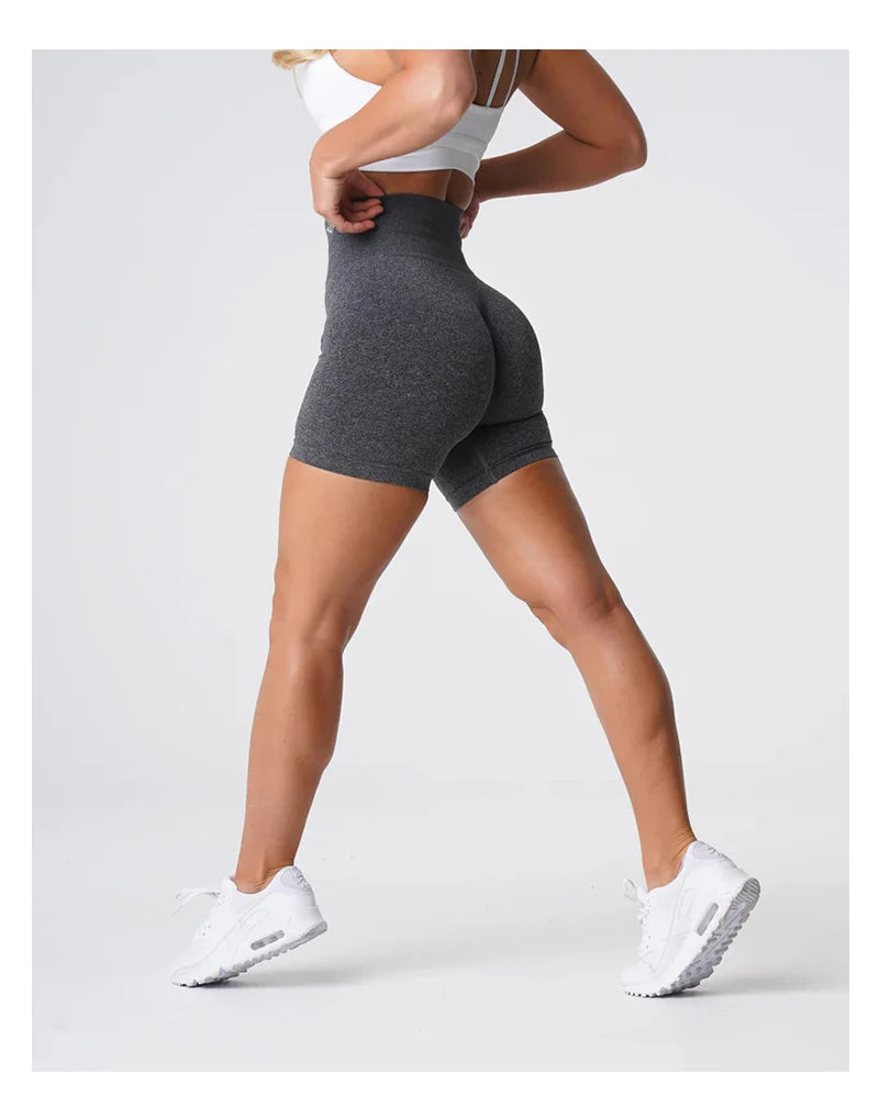 TKITK Pro Spandex Shorts Woman Fitness Elastic nv navigation Sports Running Yoga pants  tight pants cycling shark pants