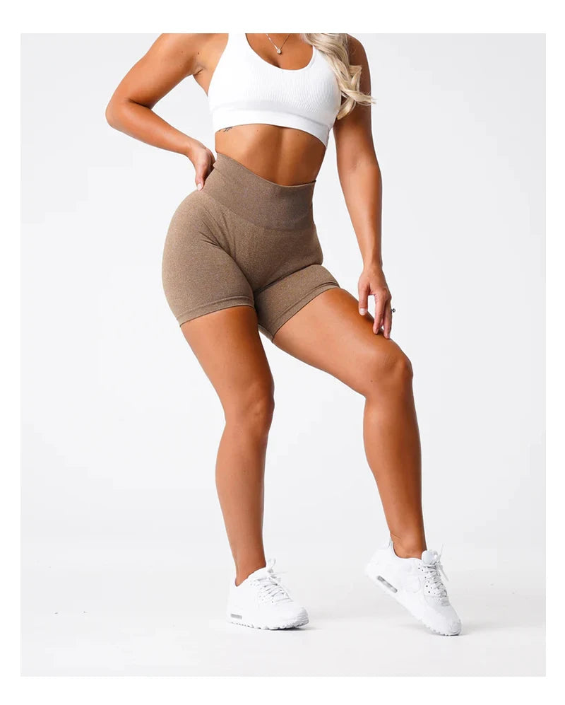 TKITK Pro Spandex Shorts Woman Fitness Elastic nv navigation Sports Running Yoga pants  tight pants cycling shark pants