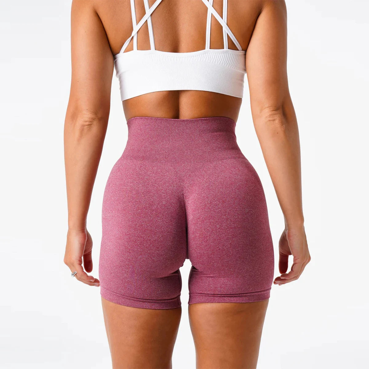 TKITK Pro Spandex Shorts Woman Fitness Elastic nv navigation Sports Running Yoga pants  tight pants cycling shark pants