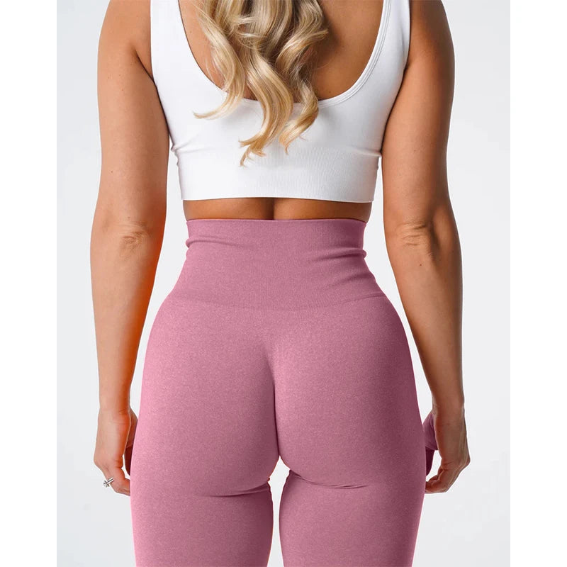 Leggings TKITK Pro Sin Costuras para Mujer – Spandex Elástico para Fitness, Deporte, Yoga, Tiempo Libre, Ciclismo